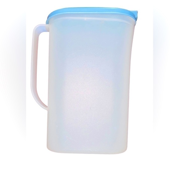 VINTAGE Tupperware Set Tea Juice Pitcher Butter Keeper Coaster/Lids - Picture 6 of 9